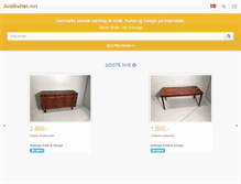Tablet Screenshot of antikvitet.net